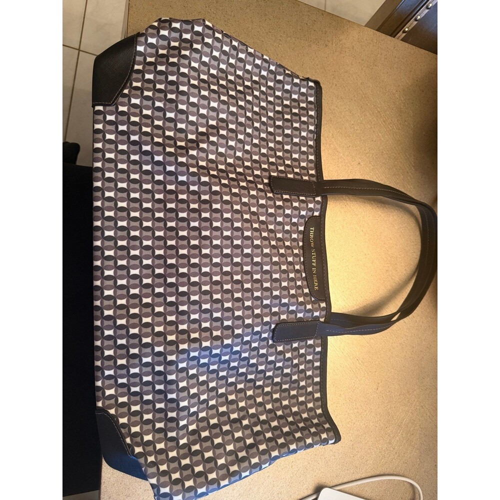 Time and Tru Women's Recycled Plastic Signature Tote